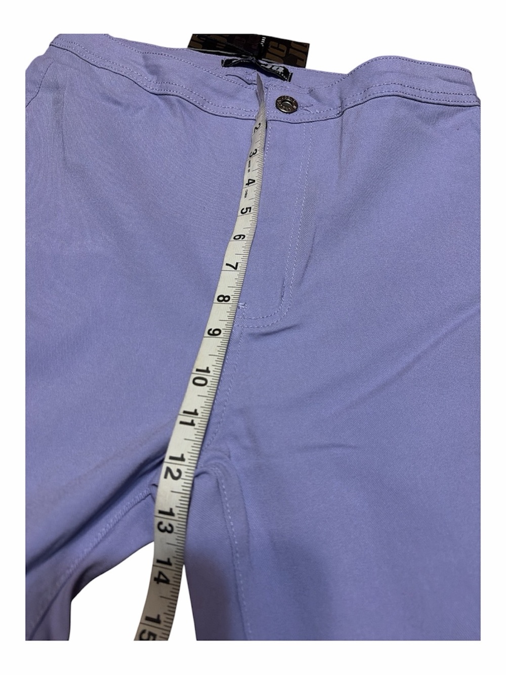 NWT JC JQ Lavender High Waisted Flared Jeans Bell Bottoms Pastel Purple XL - Picture 7 of 8